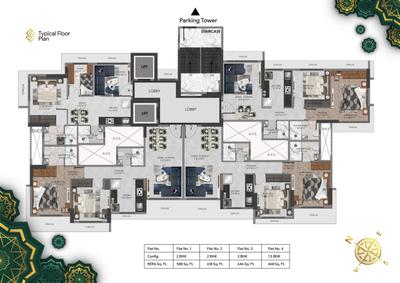 Project Image of 766 Sq.ft 2 BHK Apartment / Flat for sale in Jogeshwari West for Rs. 26000000