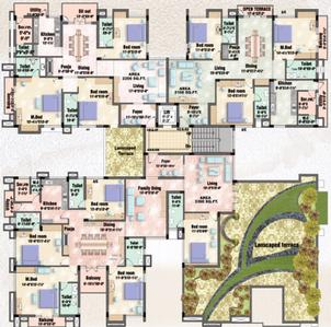 Project Image of 1490.0 - 3390.0 Sq.ft 3 BHK Apartment for buy in Doshi Llanstephan
