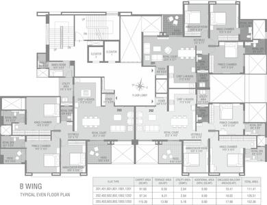 Project Image of 1012.0 - 1687.0 Sq.ft 3 BHK Apartment for buy in Kundan Presidia