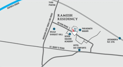 Project Image of 0.0 - 419.79 Sq.ft 1 BHK Apartment for buy in Aar Ramesh Residency