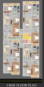 Project Image of 1150.0 - 1350.0 Sq.ft 2 BHK Apartment for buy in Gayathri Blossom