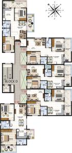 Project Image of 988.0 - 1285.0 Sq.ft 2 BHK Apartment for buy in Mahaveer Trident