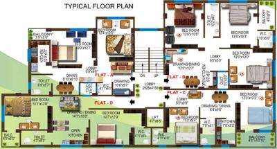 Project Image of 760.0 - 1112.0 Sq.ft 2 BHK Apartment for buy in Bidisha Niketan Apartment