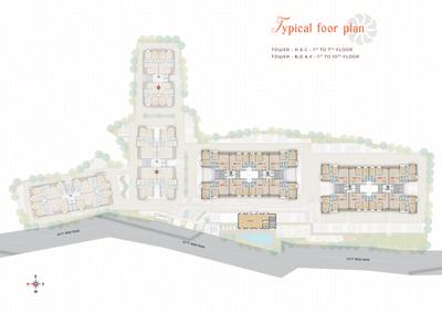 Project Image of 1450.0 - 2000.0 Sq.ft 2 BHK Apartment for buy in Niilkanth Aaradhya