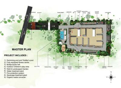 Project Image of 774.46 - 1097.27 Sq.ft 2 BHK Apartment for buy in Green Edge Casero