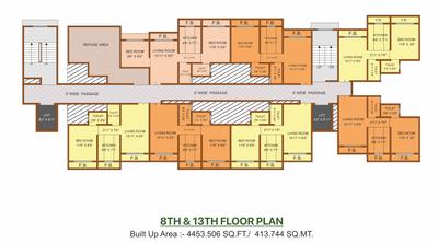 Project Image of 376.41 - 457.36 Sq.ft 1 BHK Apartment for buy in Shree Vidya Avenue