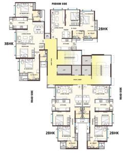 Project Image of 754.0 - 1610.0 Sq.ft 2 BHK Apartment for buy in Ashwin Sheth Vasant Lawns