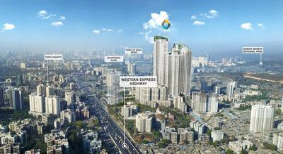 Project Image of 333.0 - 1301.0 Sq.ft 1 BHK Apartment for buy in Omkar The Bliss Collection