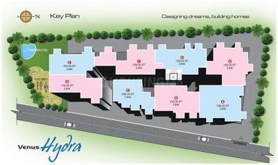 Project Image of 1085.0 - 1580.0 Sq.ft 2 BHK Apartment for buy in Venus Hydra