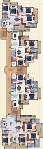 Project Image of 1950.0 - 3080.0 Sq.ft 3 BHK Apartment for buy in Chandak Imperial Galaxy