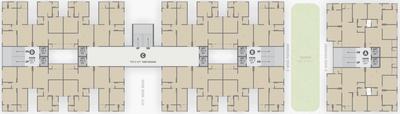 Project Image of 641.96 - 722.8 Sq.ft 3 BHK Apartment for buy in Shiv Shivanta Sky