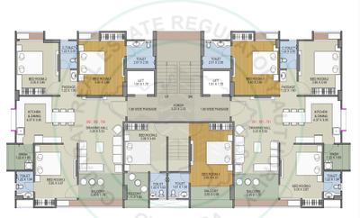 Project Image of 782.11 - 906.64 Sq.ft 3 BHK Apartment for buy in YRP Shivam Lakeview