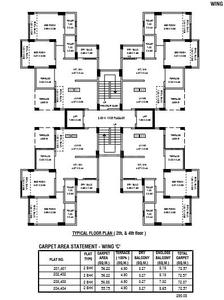 Project Image of 740.0 - 792.0 Sq.ft 2 BHK Apartment for buy in AV Whistling Winds