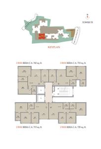 Project Image of 715.0 - 1575.0 Sq.ft 2 BHK Apartment for buy in V Raheja La Serena Tower 5 Tower 6 And Tower 7