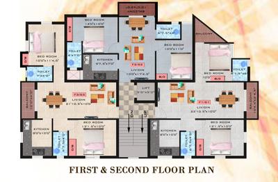 Project Image of 788.0 - 948.0 Sq.ft 2 BHK Apartment for buy in Rayan Deepam