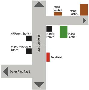 Project Image of 1169.0 - 1845.0 Sq.ft 2 BHK Apartment for buy in Mana Jardin