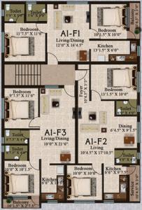 Project Image of 745.0 - 915.0 Sq.ft 2 BHK Apartment for buy in Golden Shri Vaaru