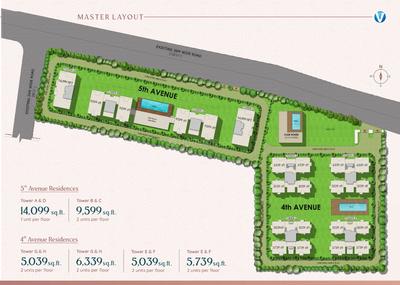 Project Image of 4650.01 - 13654.99 Sq.ft 4 BHK Apartment for buy in Vamsiram Manhattan