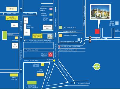 Project Image of 568.0 - 1358.0 Sq.ft 1 BHK Apartment for buy in Ramani Coconut Grove