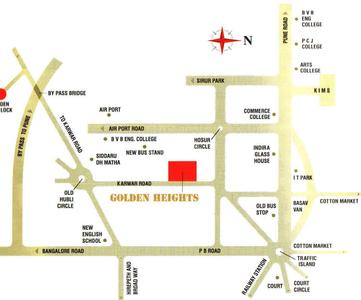 Project Image of 1100.0 - 1300.0 Sq.ft 2.5 BHK Apartment for buy in Yesh Golden Heights