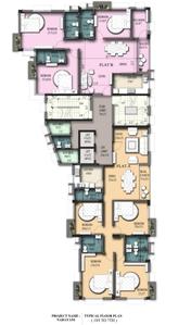 Project Image of 1958.0 - 2158.0 Sq.ft 3 BHK Apartment for buy in Multicon Narayani