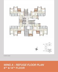 Project Image of 500.0 - 1090.0 Sq.ft 1 BHK Apartment for buy in Kalpataru Serenity Bldg 5