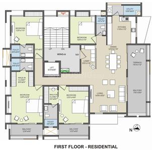 Project Image of 424.0 - 1837.0 Sq.ft 1 BHK Apartment for buy in Bhima The Grenadiers