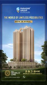 Project Image of 840.0 - 1495.0 Sq.ft 2 BHK Apartment for buy in Paradise Sai World One Residential