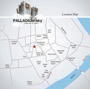 Project Image of 782.11 - 1100.0 Sq.ft 2 BHK Apartment for buy in Palladium Sky