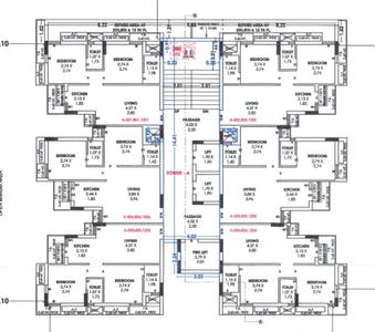 Project Image of 415.81 - 457.79 Sq.ft 2 BHK Apartment for buy in MHN Ojas Aura 2