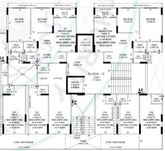 Project Image of 1467.0 - 1935.0 Sq.ft 2 BHK Apartment for buy in Trident By Bhakti Pushkar
