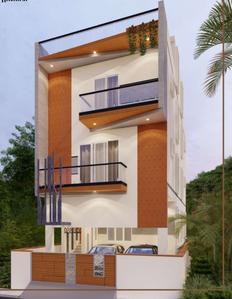 Sarvaam Cruzon Villas Elevation 1