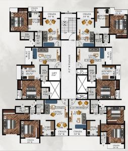 Project Image of 367.16 - 525.92 Sq.ft 1 BHK Apartment for buy in Cheroba Amruta Park Phase 2