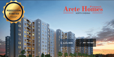 Project Image of 600.0 - 1131.0 Sq.ft 1 BHK Apartment for buy in Prime Arete Homes
