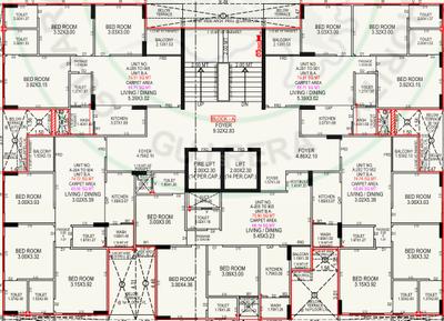 Project Image of 702.56 - 869.08 Sq.ft 3 BHK Apartment for buy in Samaaya Samesh Homes