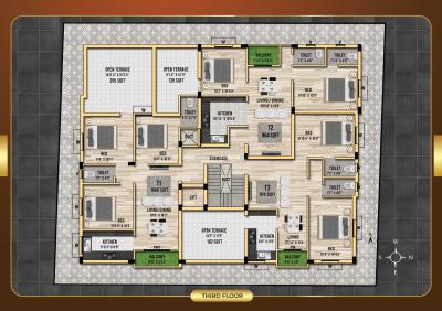 Project Image of 874.0 - 1113.0 Sq.ft 2 BHK Apartment for buy in GK Tharun Enclave