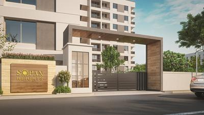 Project Image of 885.01 - 940.0 Sq.ft 3 BHK Apartment for buy in Sopan Heights