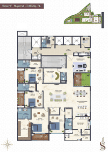 Project Image of 6520.0 - 11999.0 Sq.ft 4 BHK Apartment for buy in Candeur Skyline