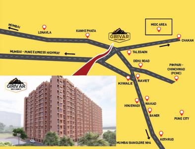 Project Image of 540 Sq.ft 1 BHK Apartment / Flat for sale in Talegaon Dabhade for Rs. 3400000