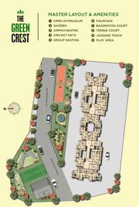 Project Image of 451.0 - 774.0 Sq.ft 1 BHK Apartment for buy in Sai Shradha The Green Crest Phase I