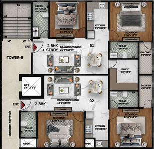 Builder Floor in Supertech Capetown, Sector 74, Noida