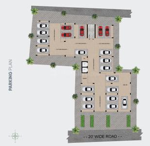 Project Image of 1380.0 - 1515.0 Sq.ft 3 BHK Apartment for buy in Tejaswi Apartment