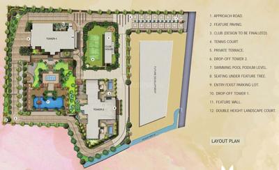 Project Image of 4018.0 - 4492.0 Sq.ft 4 BHK Apartment for buy in Vascon Windermere Phase 1