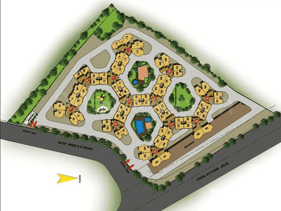 Project Image of 269.31 - 432.0 Sq.ft 1 BHK Apartment for buy in Lakhani Orchid Woods