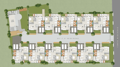 Project Image of 2303.91 - 3816.0 Sq.ft 4 BHK Bungalow for buy in Serene 11