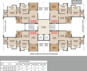 Project Image of 494.0 - 499.0 Sq.ft 2 BHK Apartment for buy in Shree Venkatesh Joynest Phase 2