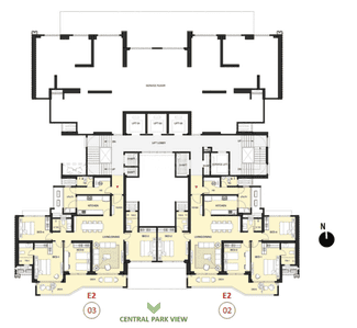 Project Image of 2246.0 - 5591.0 Sq.ft 3 BHK Apartment for buy in Prestige Mayflower At The Prestige City