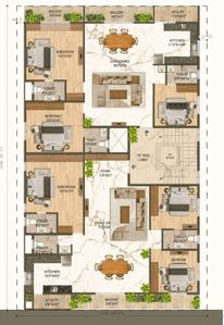 Project Image of 2031.0 - 2235.0 Sq.ft 3 BHK Apartment for buy in Hyra Sansa