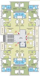 Project Image of 800.0 - 2492.0 Sq.ft 2 BHK Apartment for buy in SS Infinitus Apartments