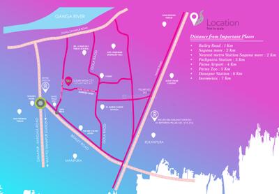 Project Image of 782.0 - 1947.0 Sq.ft 2 BHK Apartment for buy in Gulabi Mega City Apartment